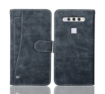 

Luxury Wallet TCL PLEX Case 6.53" Vintage Flip Leather Business Protective Cover For TCL PLEX Case With Card Slots