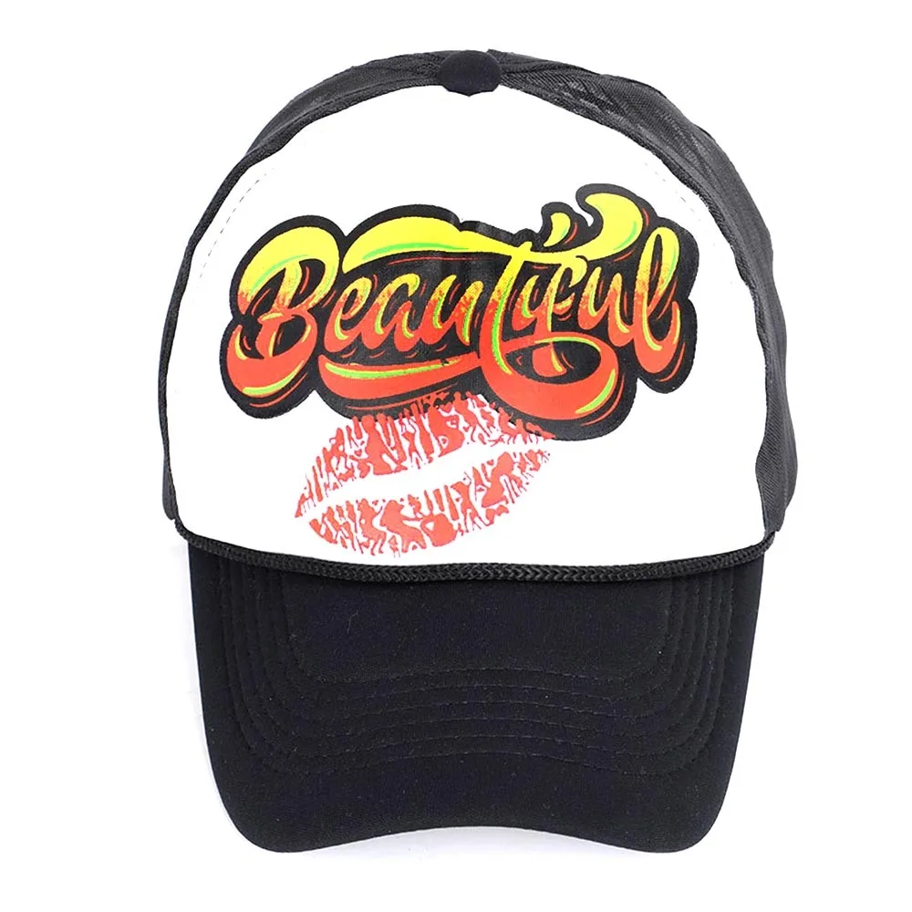 Unisex Adjustable Baseball Cap Summer Mesh Caps Snapback Baseball Cap Hats - Цвет: As Shown