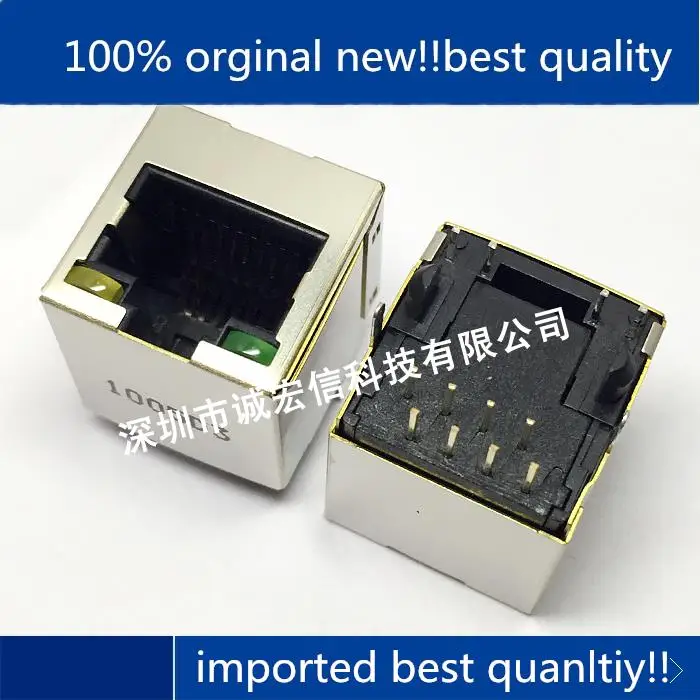 10 шт. оригинальный новый сетевой разъем 1734577-4 RJ45 | Компьютеры и офис