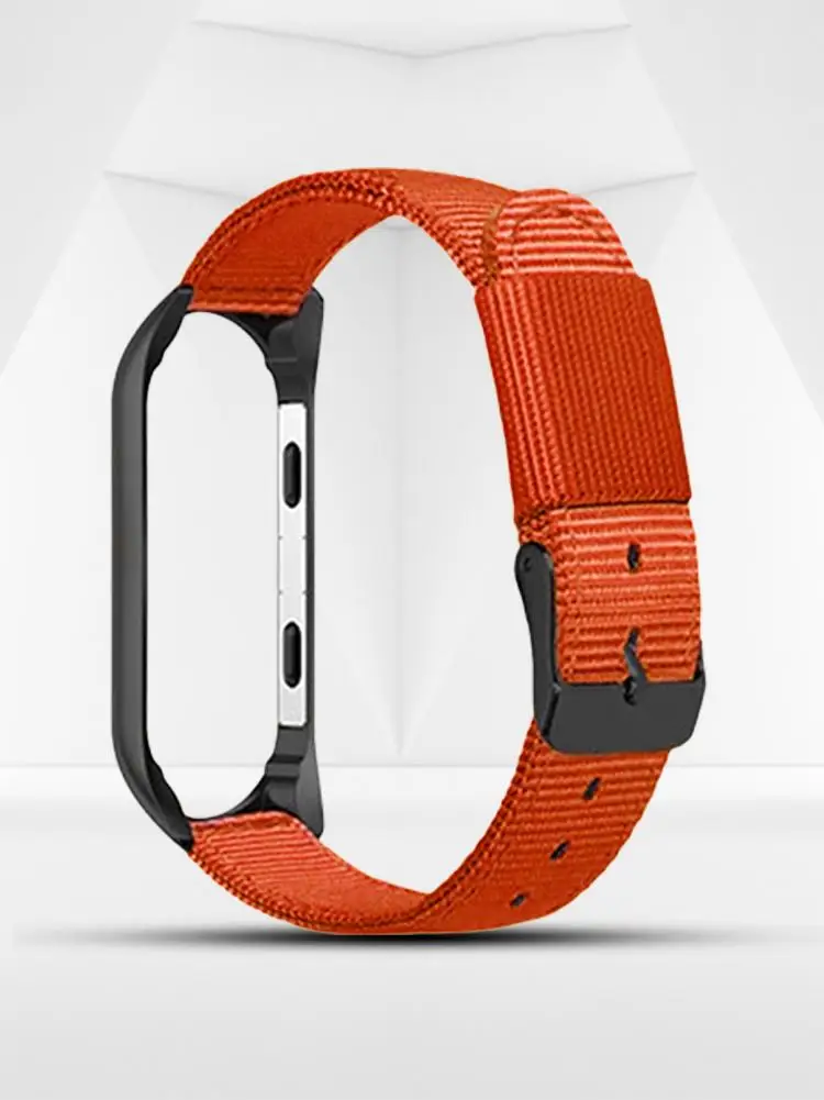 Универсальный ремешок mi Band нейлоновый ремешок для часов Xiao mi 3 сменный ремешок для Xiao mi 4 ремешок для часов с черной рамкой