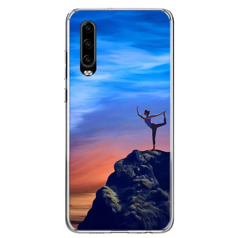 Чехол для телефона Aum Om Yoga ДЛЯ huawei P30 P20 mate 30 20 10 Pro P10 Lite P Smart Z+ Coque Shell Capa