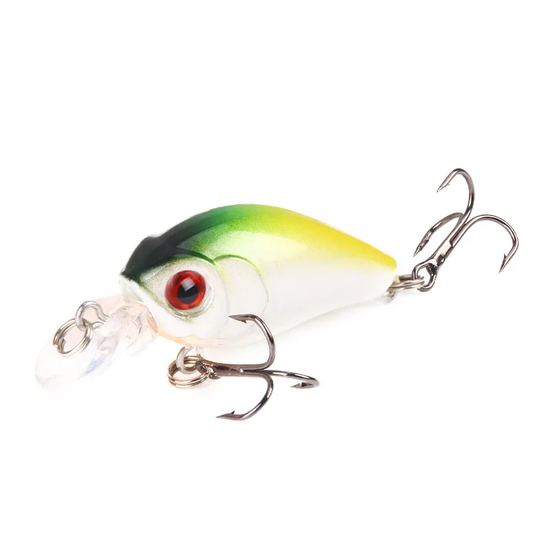 1PCS Minnow Fishing Lure 45mm 3.5g Crankbait Hard Bait Artificial Wobbler Bass Japan Fly Carp Striped Bass Fishing Accessories