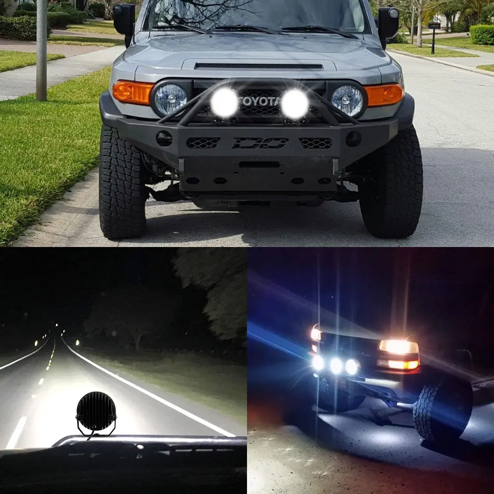 URACE " 80 Вт внедорожный светодиодный светильник 12 в 24 В светодиодный налобный прожектор Светодиодный светильник для внедорожника ATV 4WD 4x4 грузовик пикап автомобильный светильник
