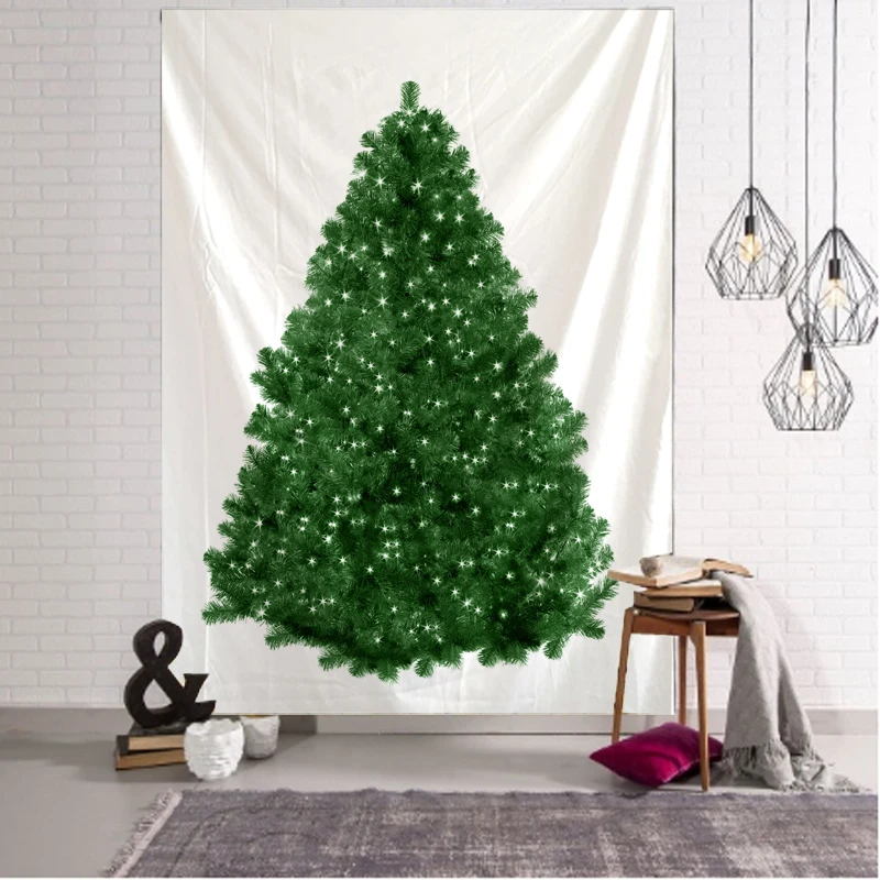 

Настенный гобелен, великолепный Рождественский камин с елкой, чулки, подарки, гобелен для гостиной и общежития