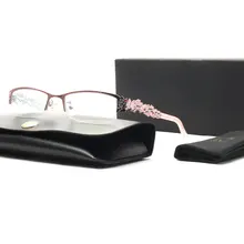 Маленькая оправа с выемкой, синий светильник, блокирующий ультра-светильник, компьютерные очки для чтения, для женщин, очки для пресбиопии, для чтения, FML