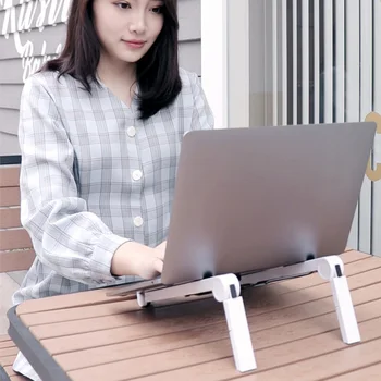 

Portable Laptop Stand Foldable Tablet PC Soporte Adjustable Notebook Computer Bracket Cooling Rack for Macbook Pro Accessories