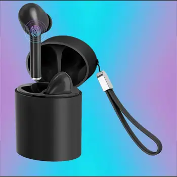 

Bluetooth 5.0 Stereo Earphone Wireless IPX5 Waterproof Touch Earbuds Headset Handsfree Long Battery Dual Mic Type c Charge Case