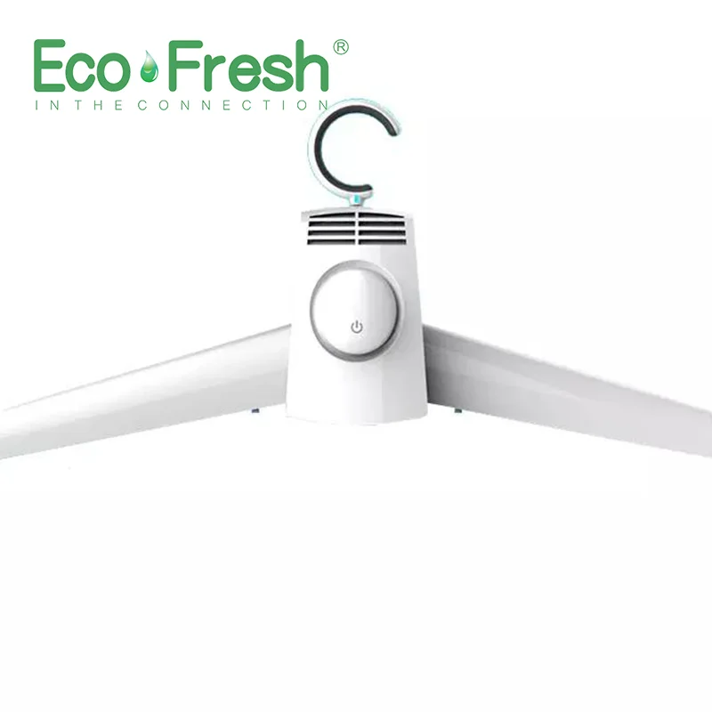 Ecofresh Smart Hang Dryer Portable Clothes Dryer Available Clothes Hanger for Traveling Outdoor