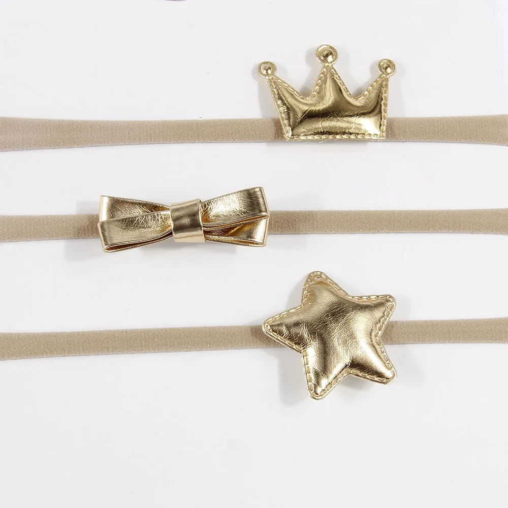 

Yundlfy Cute Children Headband Set Crown Heart Star Rabbit Ear Bowknot Kids Headband Phtography Props Birthday Gifts Set