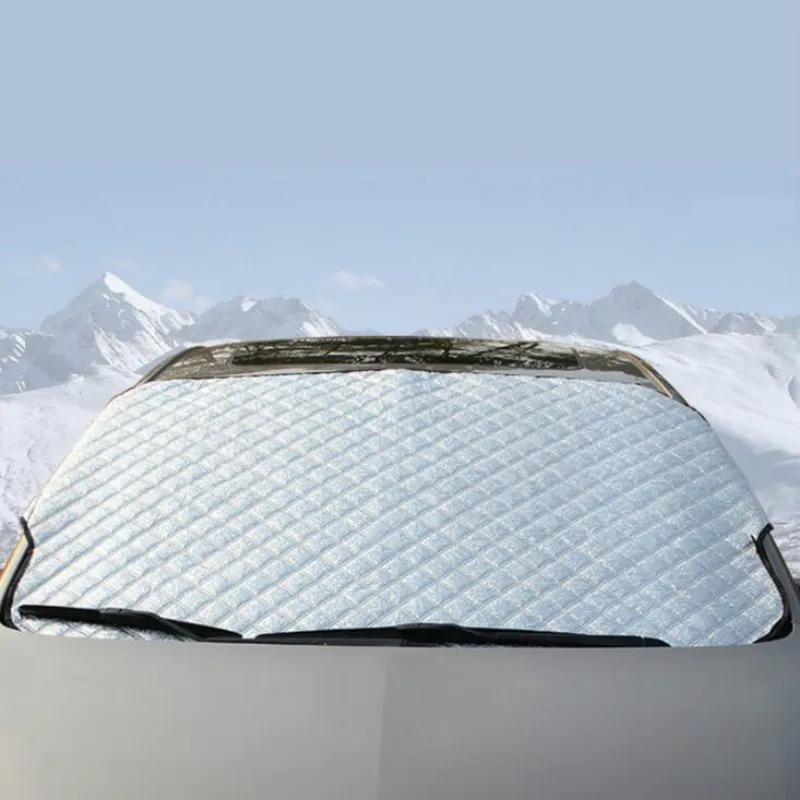 Для лобового стекла автомобиля снег покрытие автомобиля кожух УФ Защита от солнца водонепроницаемый экран солнцезащитный козырек дворники протектор очень большой и толстый ветрозащитный