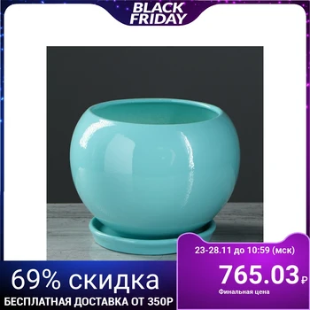 

Flowerpot Ball, premium, turquoise, 1 L 4309213