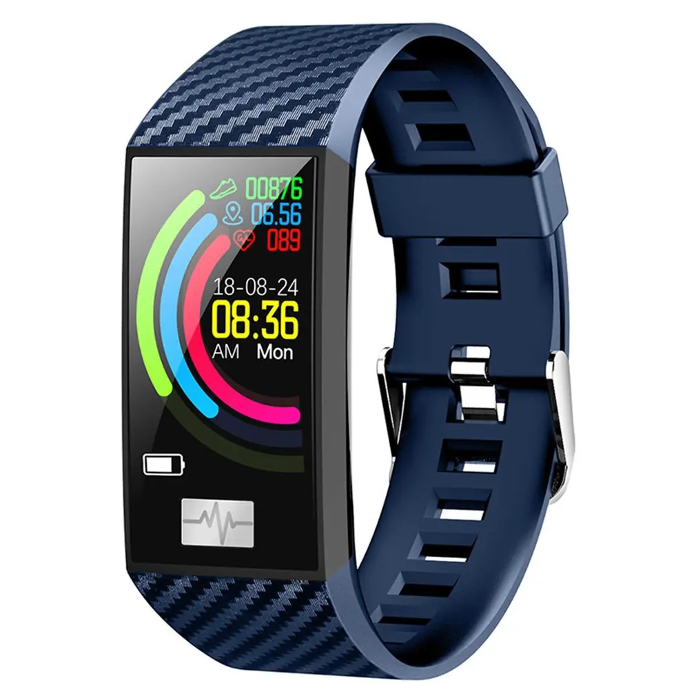 

New DT58 Waterproof Smart Bracelet Fitness ECG Heart Rate Blood Pressure Monitor Fitness Tracker smart Watch Sports Wristband