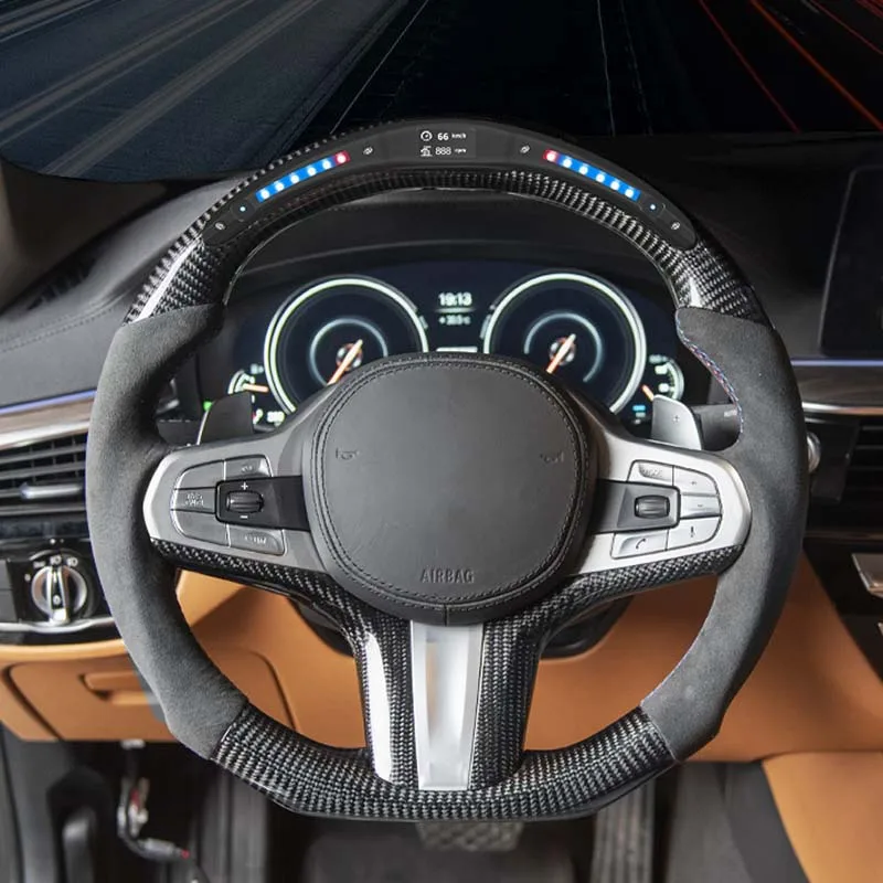 Рулевое светодиодный о из углеродного волокна для BMW MW F20 F22 F23 & F45 M Sports F30 F31 4 F32 F33 F36