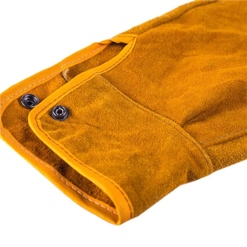 2pcs 21.6 inch Imitation Leather Welding Sleeves Protective Heat Arm Sleeve Tool