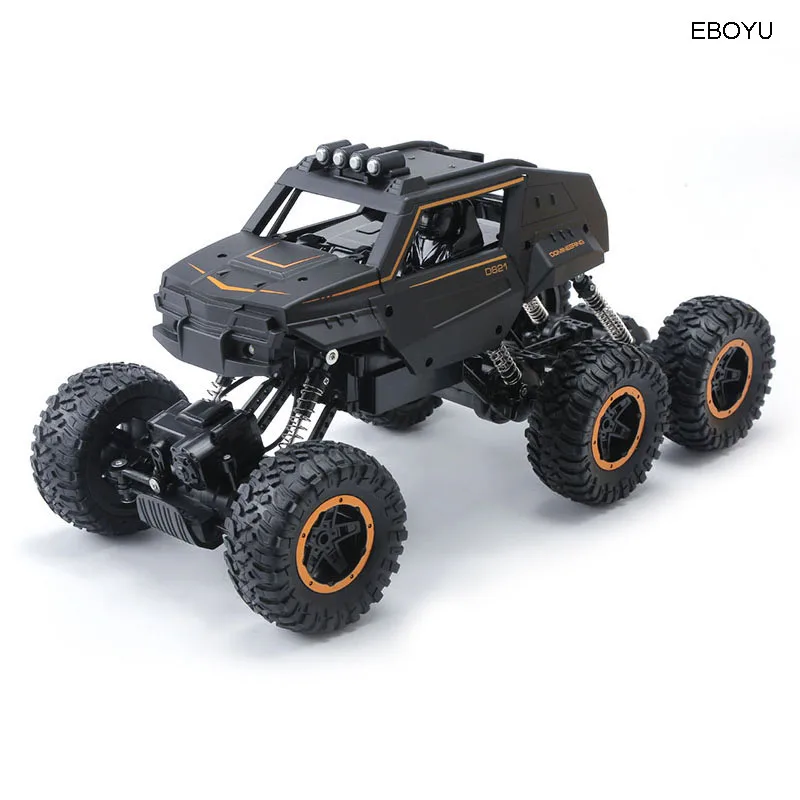 JJRC Q51A/B/C/D/E 1:12 RC автомобиль 2,4G 6WD Электрический вездеход внедорожный Рок Гусеничный альпинистская машинка багги на ДУ RTR - Цвет: Q51A