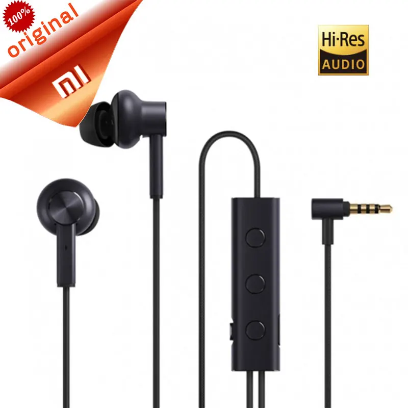 

Original Xiaomi 3.5mm ANC Earphone In-ear Earpiece Line Control With Mic Jack Active Noise Cancelling Interface Hi-Res Earphones
