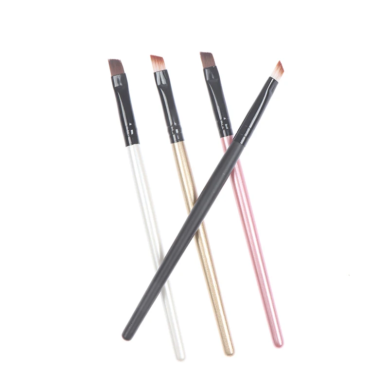 3 Stks/pak 12.5Cm Wenkbrauw Borstel Make-Up Kwasten High-End Enkele Crème Oogschaduw Borstel Make-Up Beauty Tool