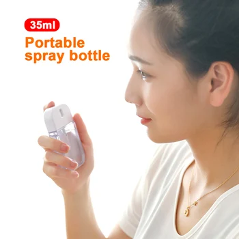 

35ml Dustproof Liquid Dispenser Empty Spray Bottle Home Hotel Pressed Pump Portable Travel Easy Clean Makeup Water Bathroom