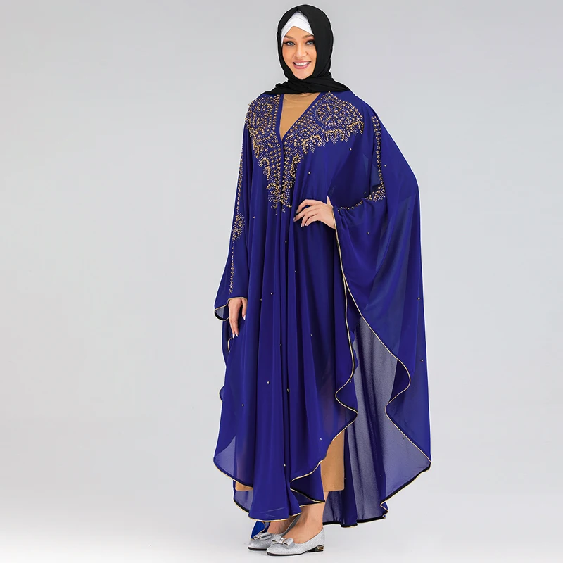 Болеро с блестками женский женское болеро кимоно Niqab Abaya длинный мусульманский