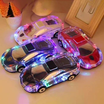 

Desktop USB2.0 Car Model Office Listen Music Flash Light Home 3.5mm Jack Subwoofer Sound Portable Wireless Bluetooth Speaker