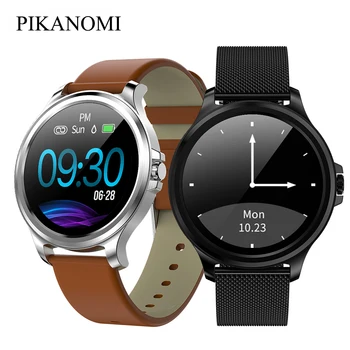 

Full Touch Bluetooth Waterproof Smart Watch Heart Rate Blood Pressure Monitor Fitness Tracker Fashion Men Smartwatch IOS Android