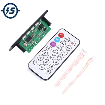 

MP3 Decoder Board Wireless Bluetooth Call Module 9V 15V 24V FM AUX Input Support TF Card/U-Disk Lossless