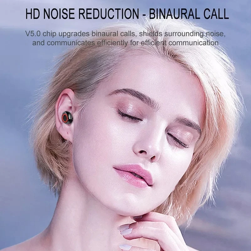 Y50 TWS Bluetooth Earphones Wireless Headphones Smart Touch Control HD Stereo Headsets Sport V5.0 Earbuds With Mic Charing Box