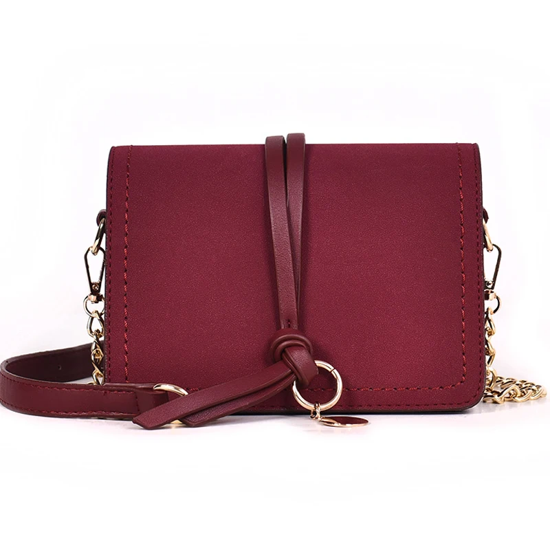 

MONNET CAUTHY Autumn New Fashion Bags for Women Classic Vintage Style Pretty Girls Crossbody Bag Solid Color Wine Red Black Flap