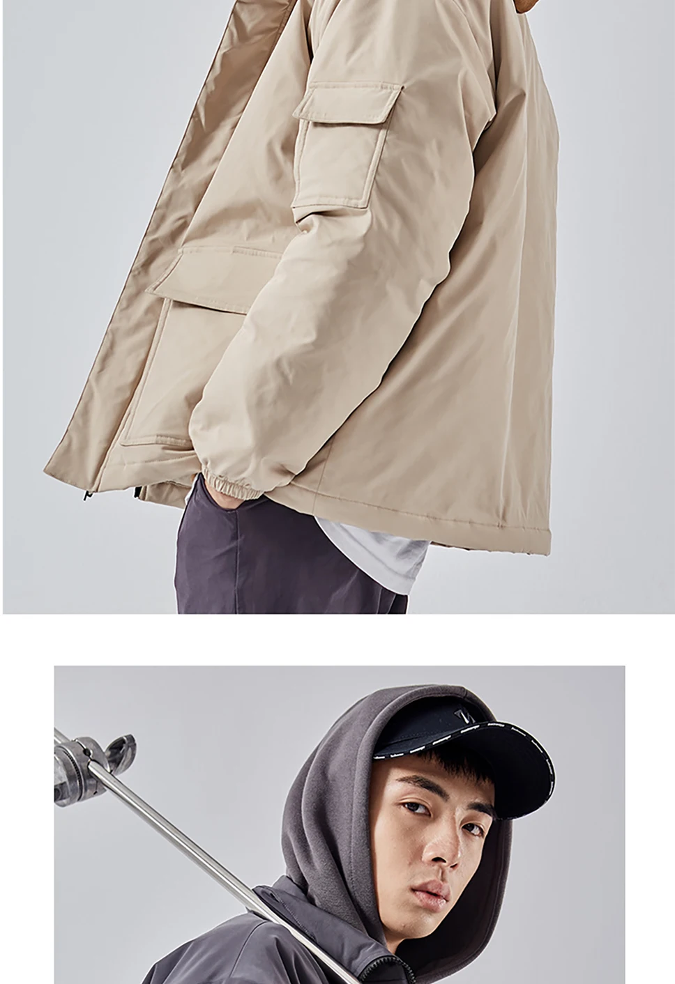Men's Streetwear Oversize Parkas Men Thicken Warm Winter Jackets Coat Male Windbreaker Parka Winter Loose Men\'s Jacket