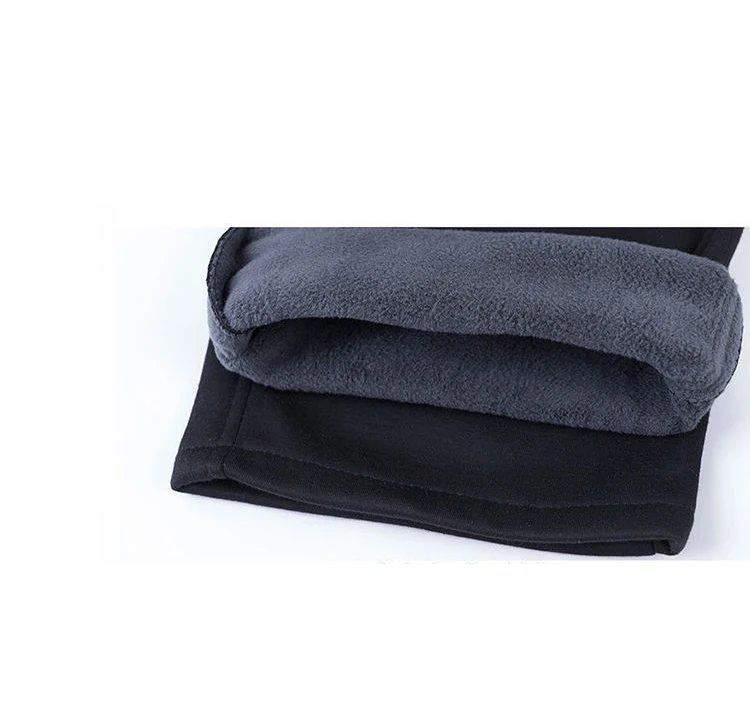 Casual Pants Men's Winter Warm Autumn Velvet Straight Quick-drying Loose Sweatpants Wear-resistant 5XL