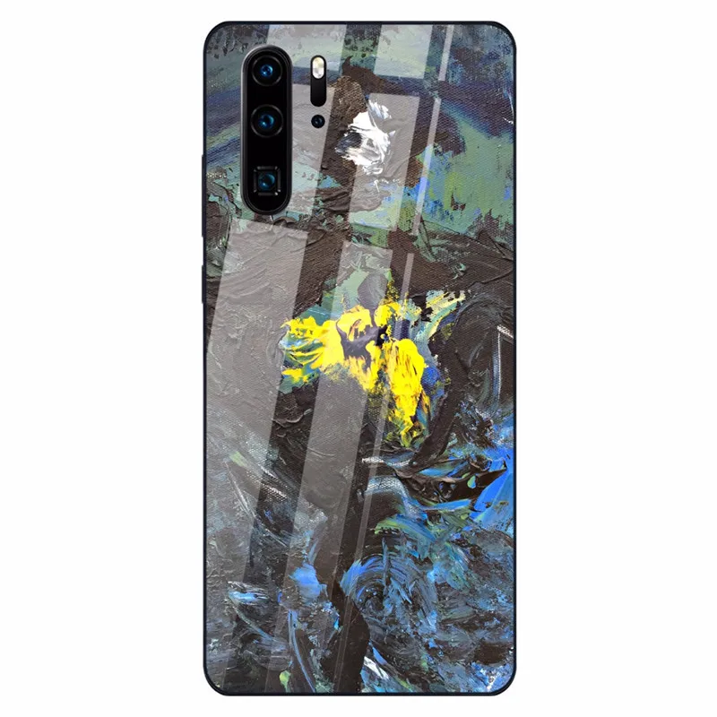 Модные чехлы с рисунком для huawei P30 P20 Lite для huawei mate 20 Lite P Smart Z Nova 3 Honor 9 10 Lite 8X чехлы с закаленным стеклом