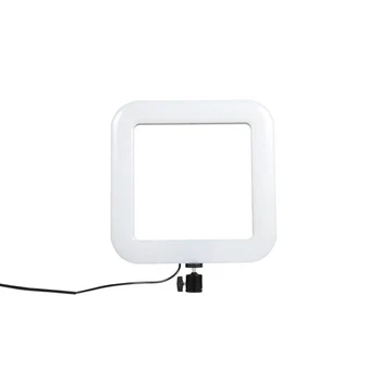 

ABHU-Square Photography Light 168 LED 34W Dimmable Brightness USB Selfie Light for Photography/Camera/Live