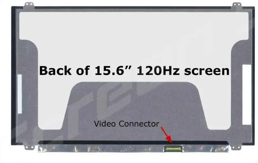 

Compatible with B156HTN05.2 120hz FHD New Replacement LCD Screen for Laptop LED Matte
