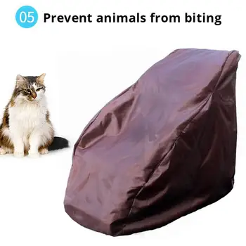 

General Purpose Full Body Shiatsu Massage Chair Cover Single Recliner Chair Dustproof Waterproof Protector Dust Cover