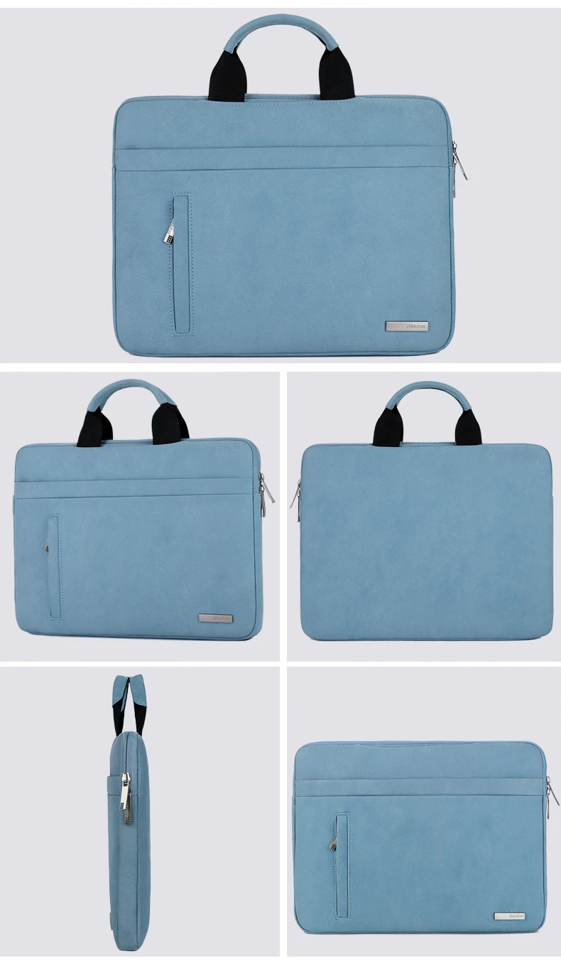 11 12 13 14 15 15,6 дюймов нейлоновая сумка для ноутбука из искусственной кожи чехол для Macbook air pro Xiaomi 13,3 водонепроницаемая сумка для женщин чехол