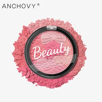 

High-gloss Blush Facial Contour Powder Fine And Smooth Easy To Color Professional Cosmestics Face Contour Shimmer Powder TSLM2