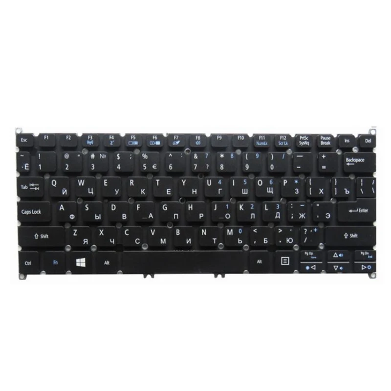 Novo teclado de laptop russo para celulares e tablets
