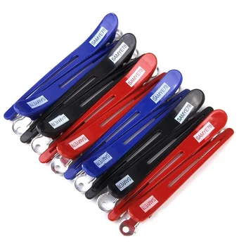 

12pcs Hair Clips Duck Spout Hair Clip Cutting Clips for Hair Salon-ABVP