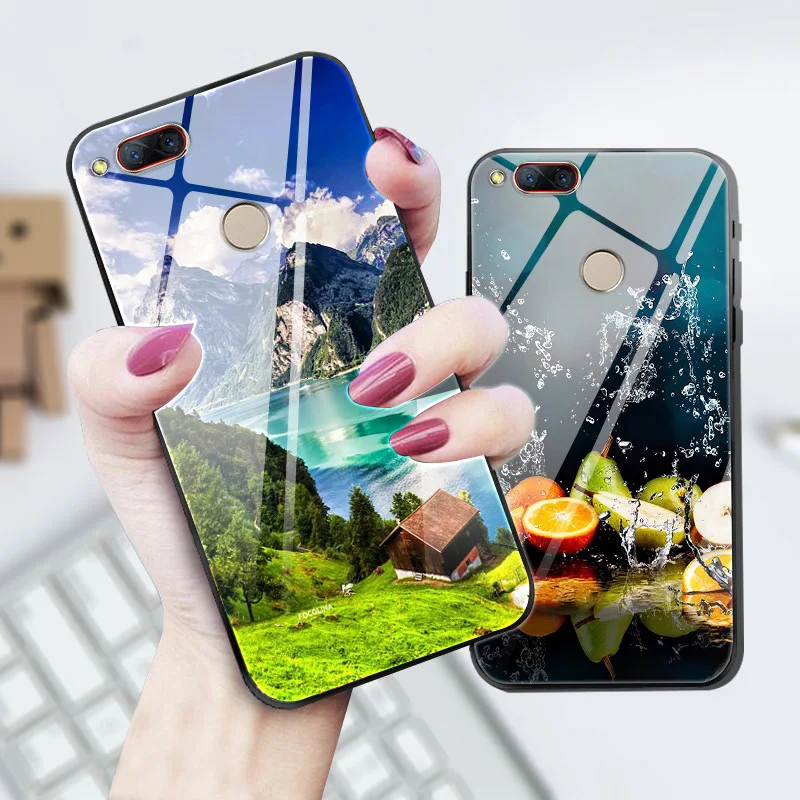 Для ZTE Nubia Z17 Mini чехол из закаленного стекла «Планета космос», чехол из стекла для ZTE Nubia Z17 Mini Z12 Mini Z17Mini Coque Capa