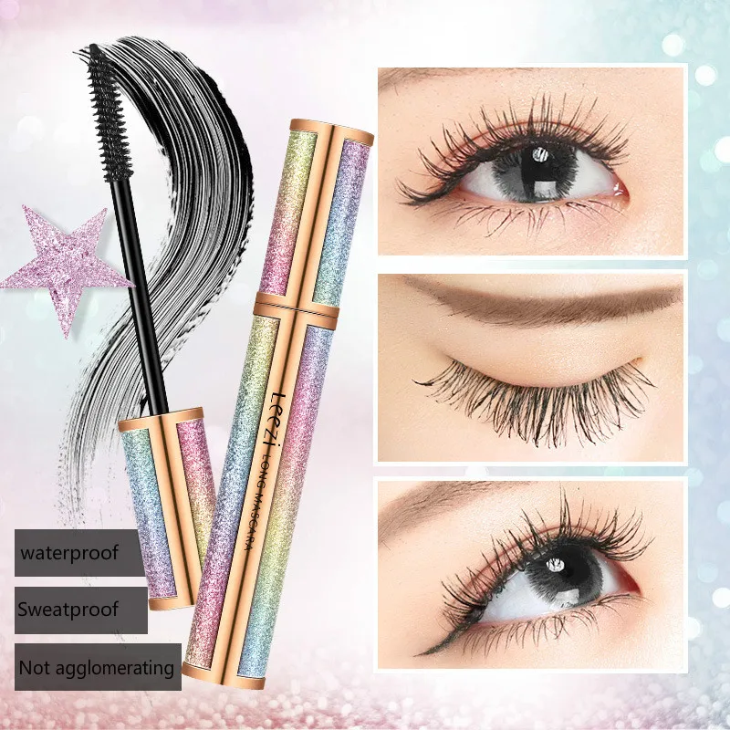 

Star Sky Mascara 4d Slim Thick Curling Waterproof and Anti-Sweat Not Smudge Makeup Beauty