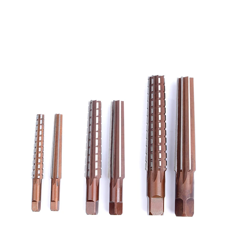 Straight Shank Morse Reamer HSS Taper-Shank Vertical Hobbing Cutter Tooling ConeHand Shanking Mohs Machining Tools Extended 4