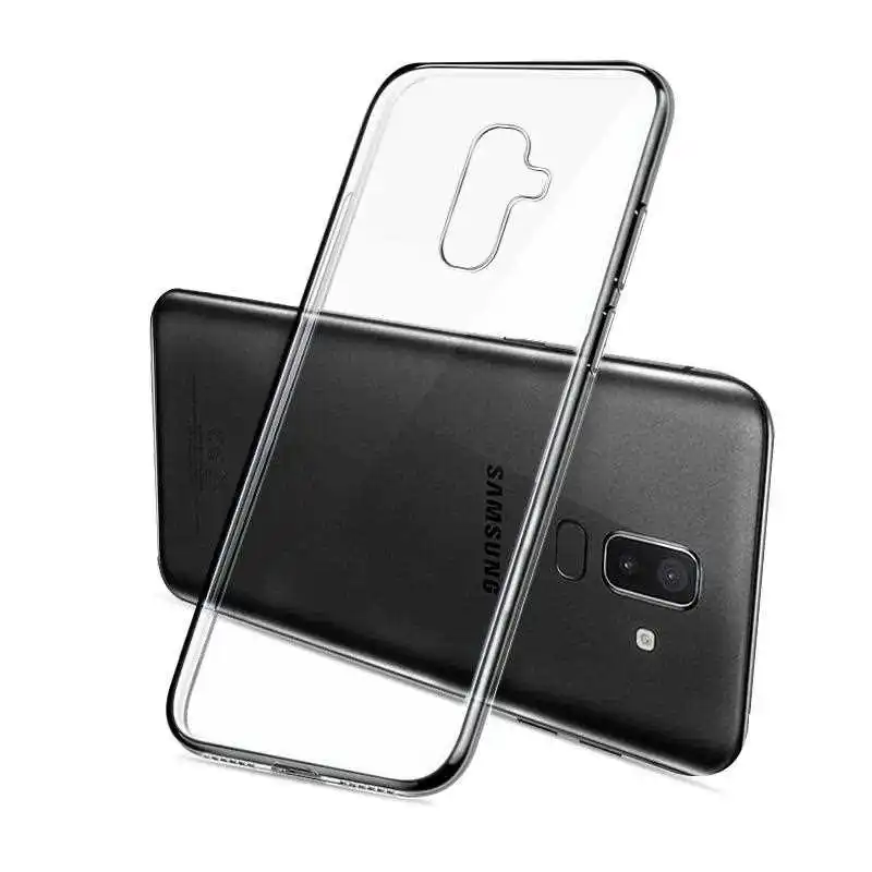 Ультратонкий Прозрачный мягкий чехол из ТПУ для Samsung Galaxy On8 On6 On7 Prime On5 2016 J7 Duo