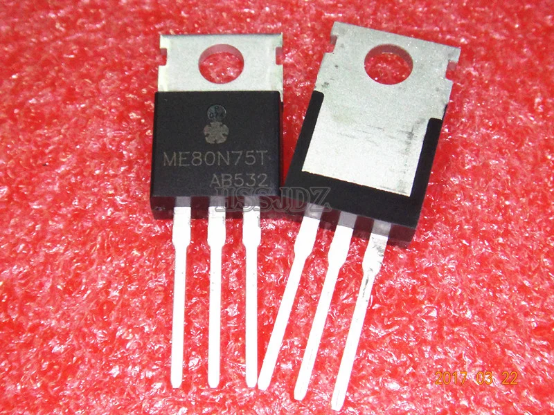 10 шт./лот ME80N75T TO-220 MOSFET | Электронные компоненты и принадлежности