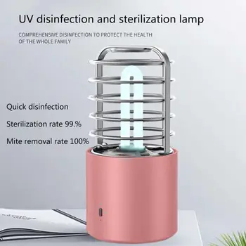 

Portable Mini UV Disinfection Lamp Germicidal Sterilizer Light Ozone Generator for Home Office Use