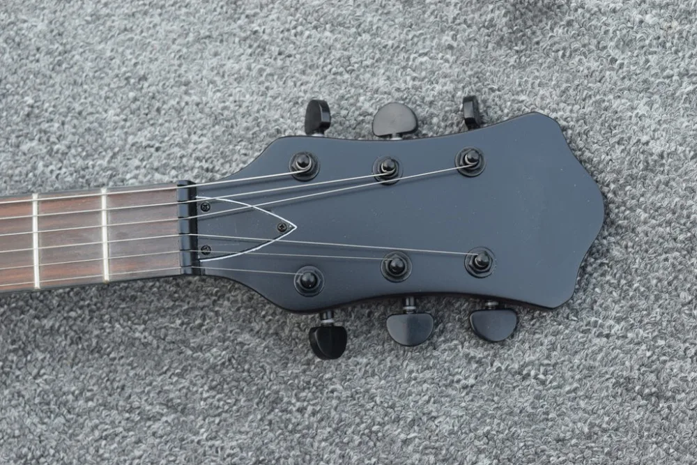 Электрогитара из красного дерева новая + фабричная атласная гитара Hofner для джаза