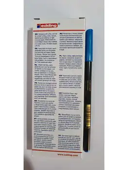 

Edding1200 n ° 73 marker pen fine blue metallic