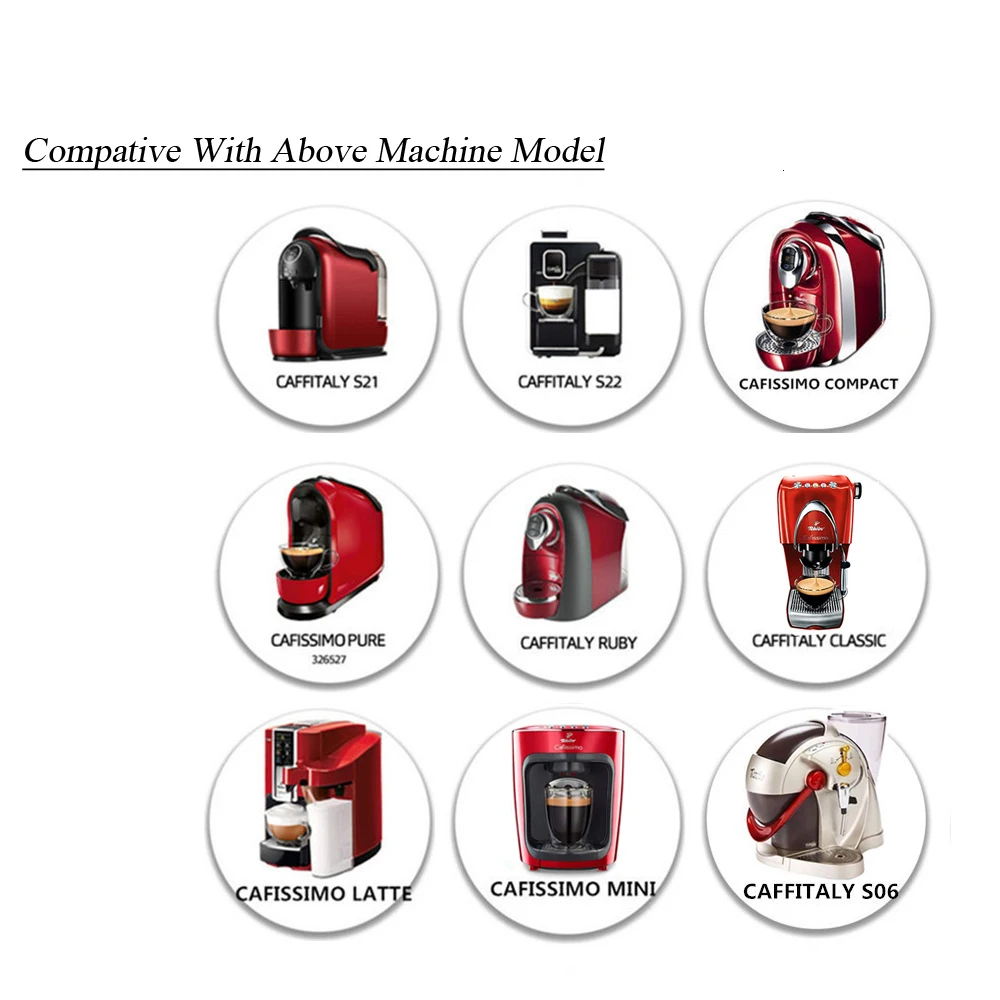 Металл Caffitaly Tchibo кофе капсулы многоразовые caffissimo K-fee многоразовые капсулы из нержавеющей стали фильтр для Caffitaly Tchibo