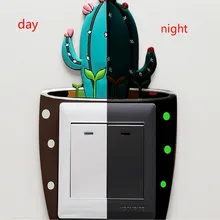 3D светящийся 86 стиль крышка выключателя освещения крышка гнезда дверной звонок Крышка для 86*86 мм Переключатель funda