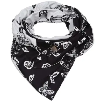 

AUAU-Women'S Warm Long Scarf Winter Warm Large Scarf Printed Wild Thick Warm Shawl