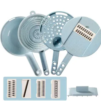 

Vegetable Cutter 6 Cutting Blades Mandoline Fruit Slicer Potato Peeler Cheese Grater Chopper Kitchen Accessories Slicer